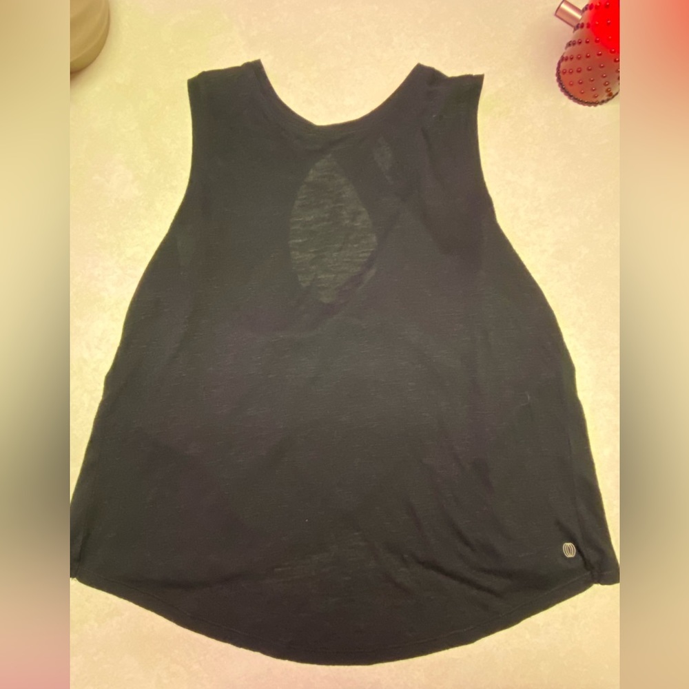 Balance collection black exercise tank Top